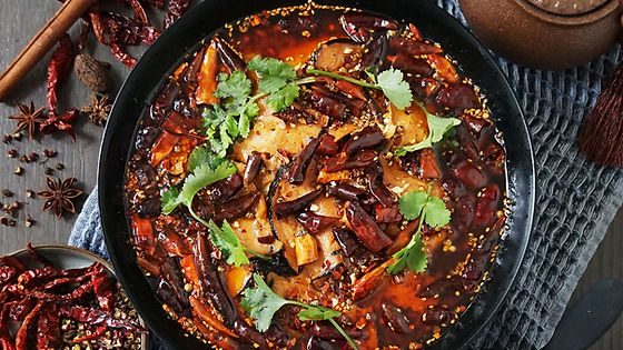 C15. 沸騰魚鄉炸魚捲飯套餐 | Boiled Veggie Fillet in Chili Oil Combo