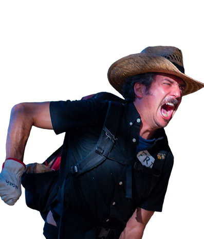 mountian man roaring