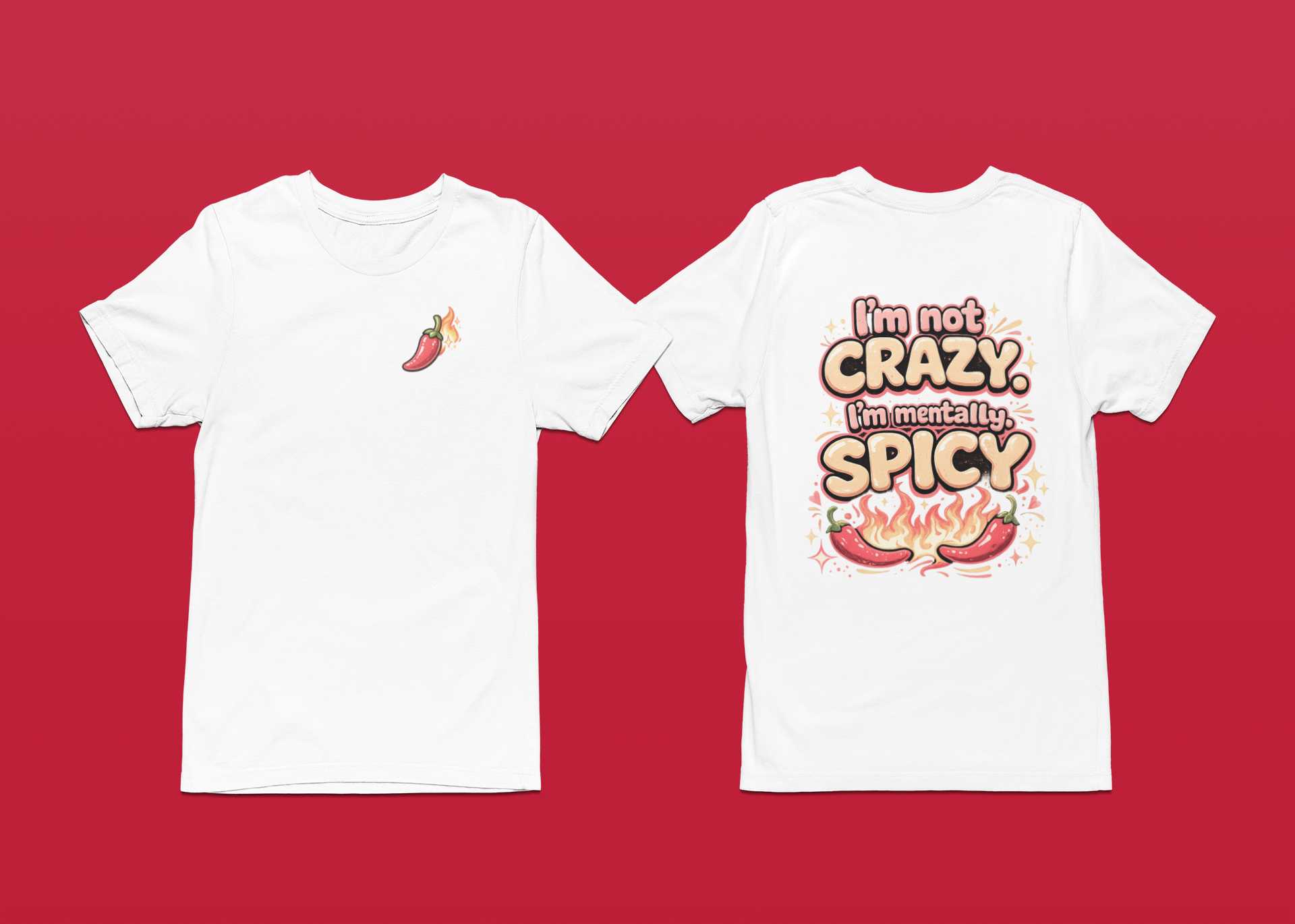 I’m Not Crazy. I’m Mentally Spicy Tee