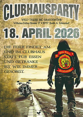 Einladung, wild tigers mc