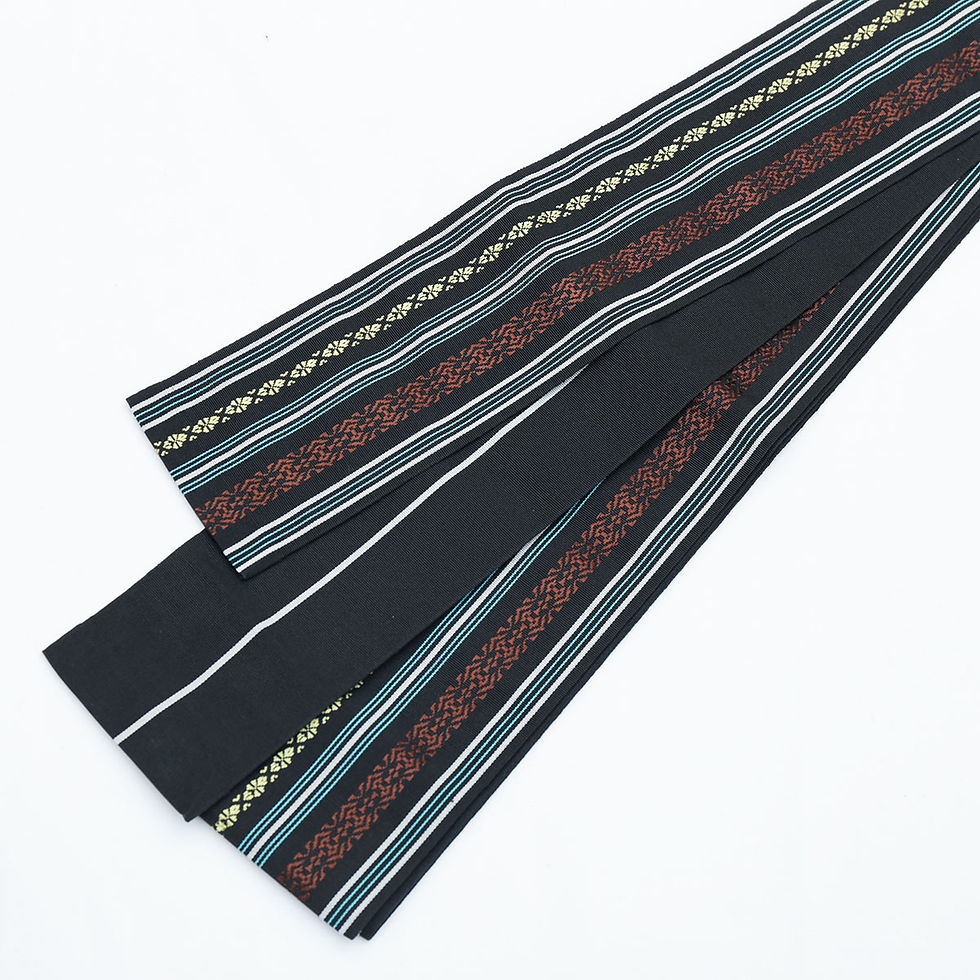 サムネイル： 博多角帯　献上柄　カラー