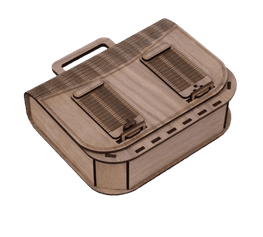 Bambu Lab - 3mm Black Walnut Plywood (6 PCS) - Image 2