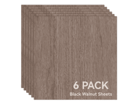 Bambu Lab 3mm Black Walnut Plywood 6 Pcs