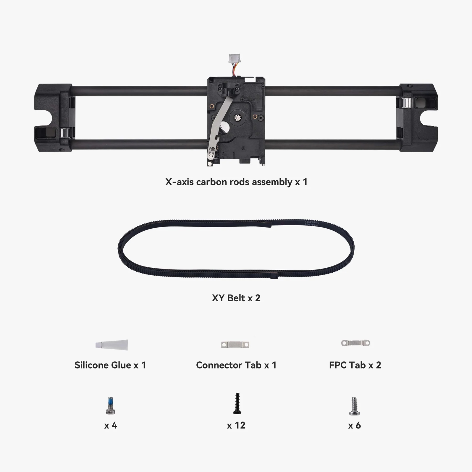 Ambu Lab X Axis Carbon Rods Assembly P1 X1 Range
