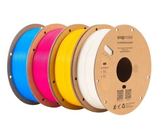 1.75mm Snapmaker PLA Full Spectrum Filament Bundle (CMY+White, 4kg, RFID)