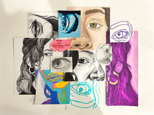 Fragmented Faces Teacher Example