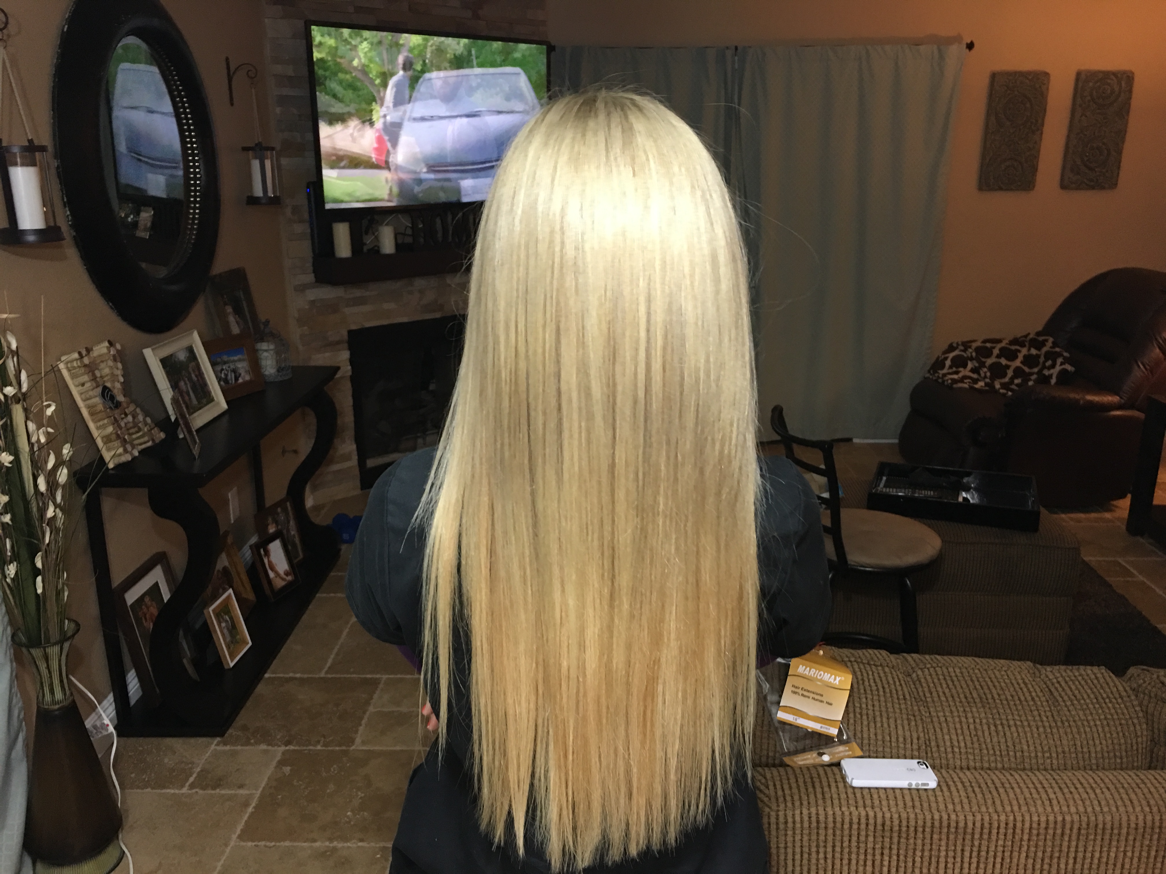 Long Blonde Hair