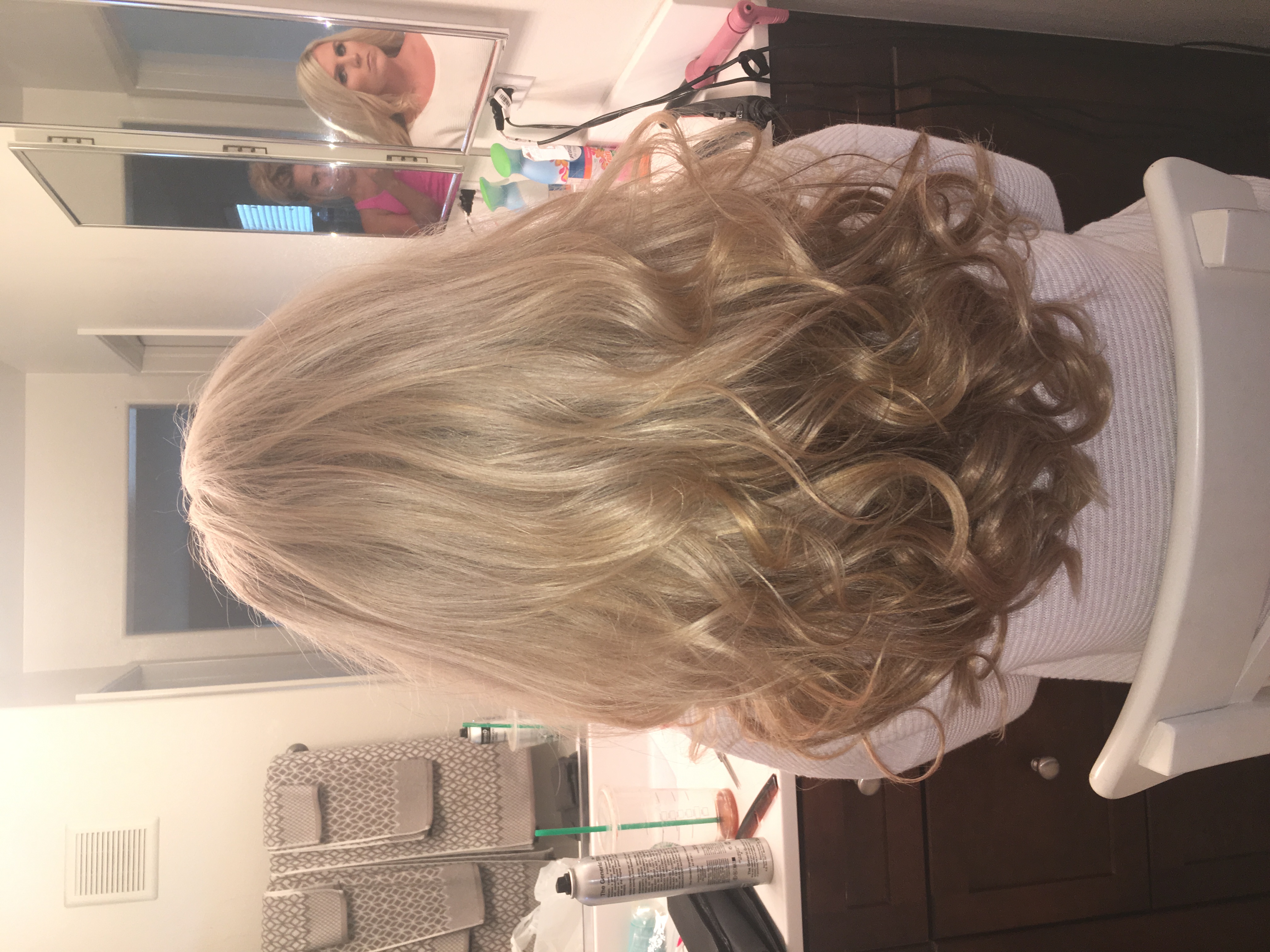 Bridal Photo Shoot Curls