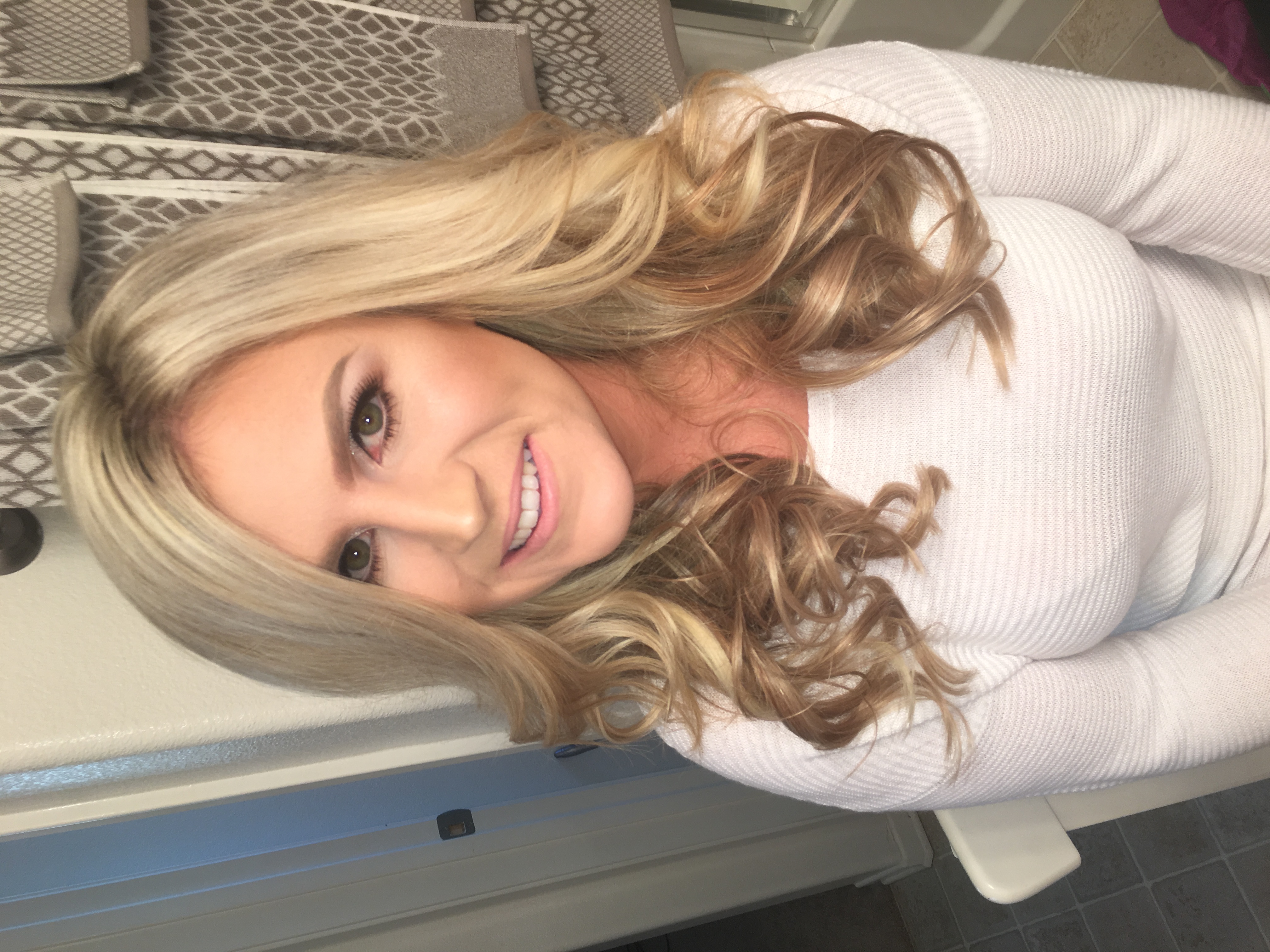 Bridal Photo Shoot Curls