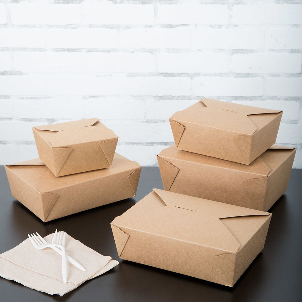 Miniatura: Takeout Box #2 8.25 x 6.25 x 1.88" (50 uds)