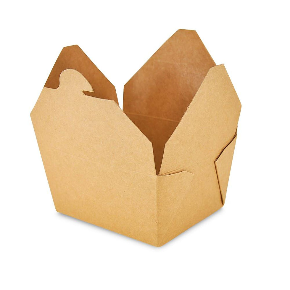 Miniatura: Takeout Box Pequeña #1 5.00 x 4.25 x 2.50" (50 uds)
