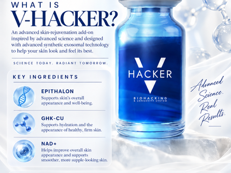 Book your first Exion RF Microneedling treatment at Newport Vision & Wellness and receive a complimentary V-HACKER add-on valued at $250 for a limited time.