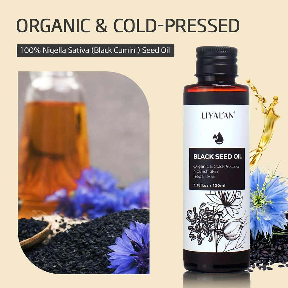 Thumbnail: 100ml Black Cumin Seed Oil For Hair Care Strengthen Conditions Scalp Cold Presse