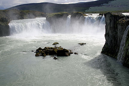 Island,Wasserfall