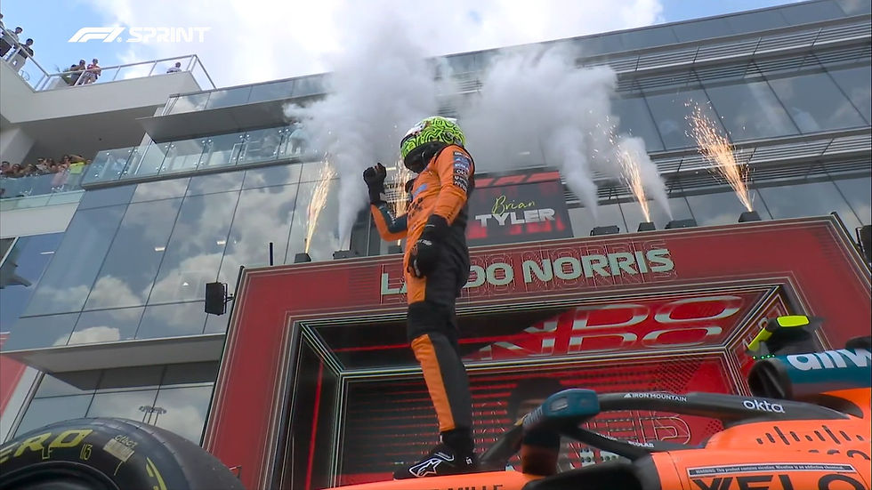 LANDO NORRIS WINS THE MIAMI SPRINT!