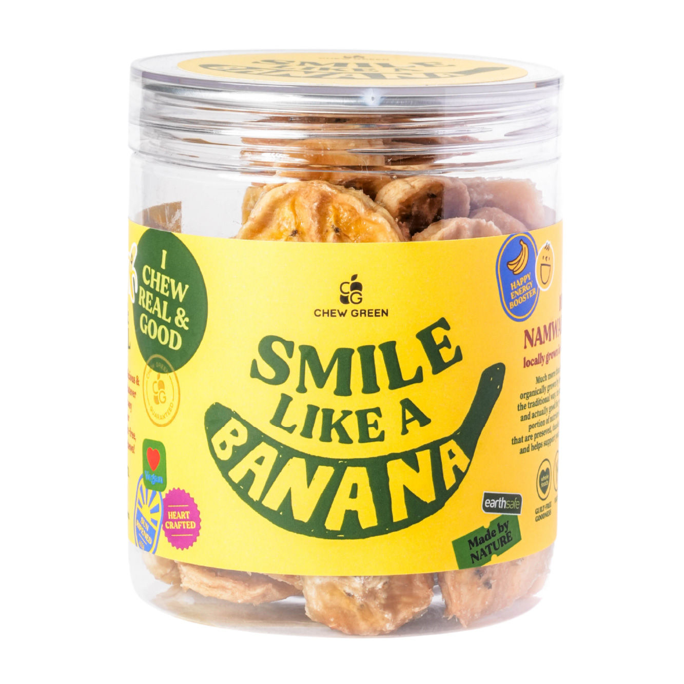 Organic Dried Namwah Bananas Chews (No Sugar Added)