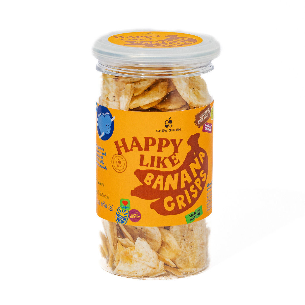 Lightly Salted Banana Crisps (130g)