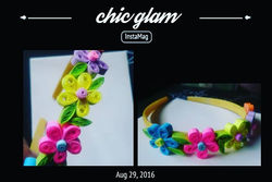 Get your hair looking glam with stylish paper daisies