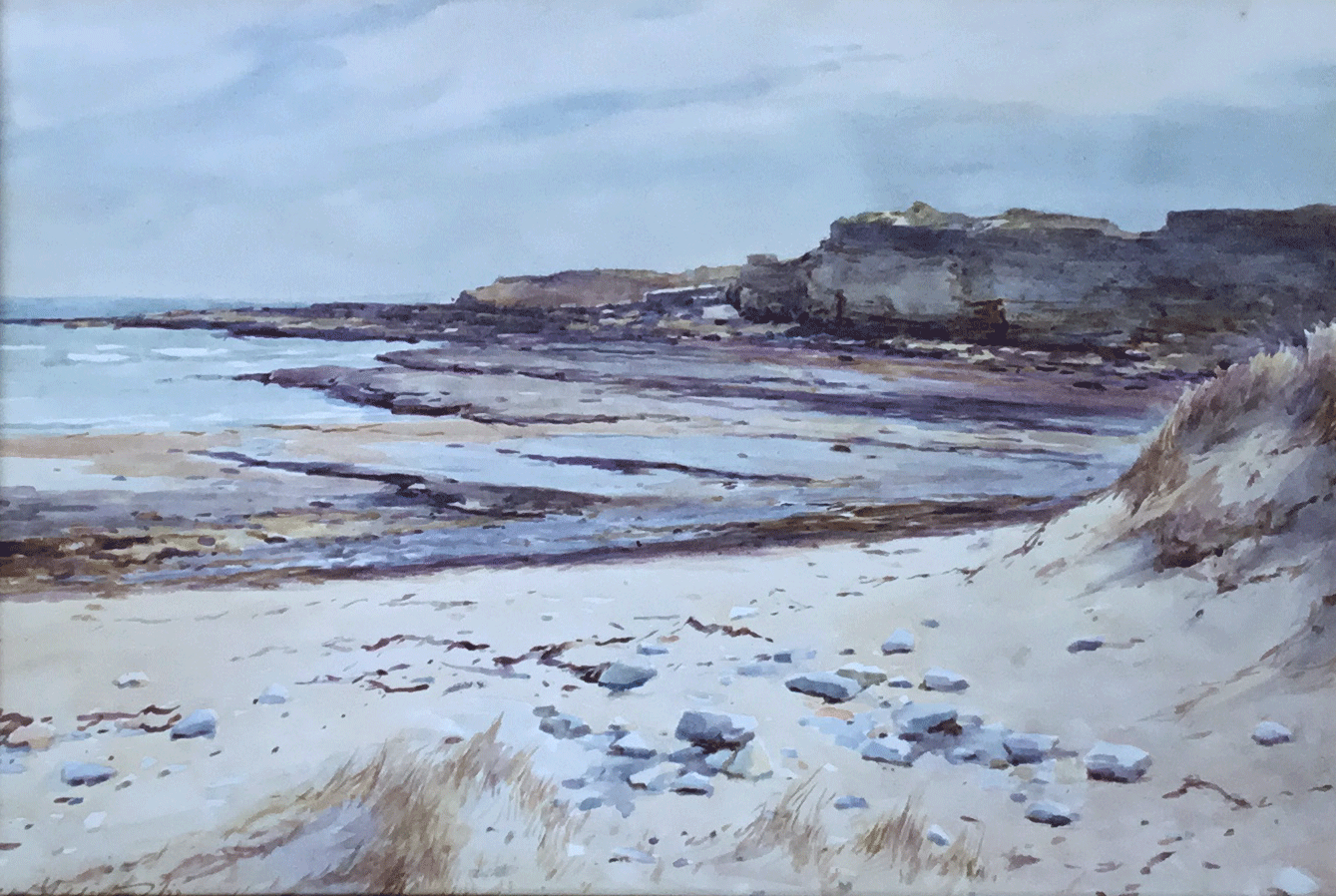 Charles james Adderton Cove Haven Holy Island.gif