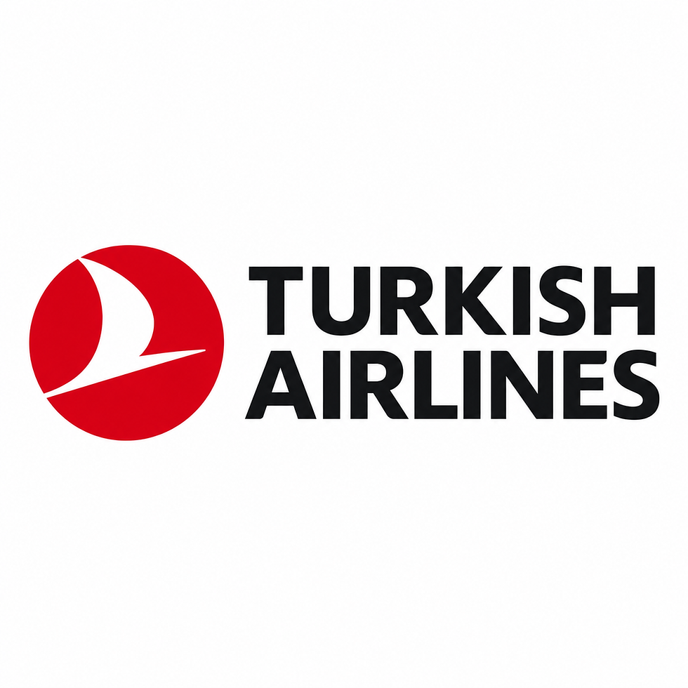 Turkish Airlines Logo on White