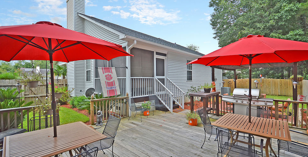 Back Deck - 122 Apache Dr Summerville
