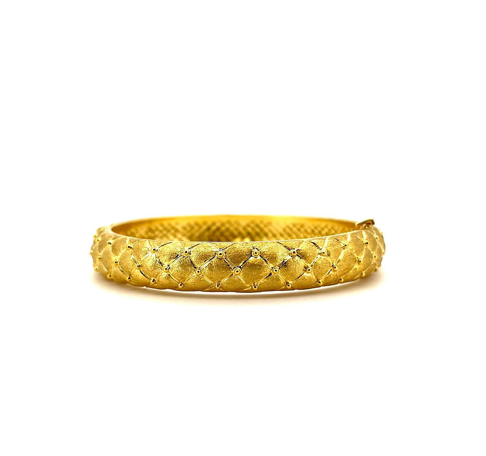 ภาพขนาดย่อ: กำไลแพดดิ้ง ทอง 99.99 ( Padding bangle )