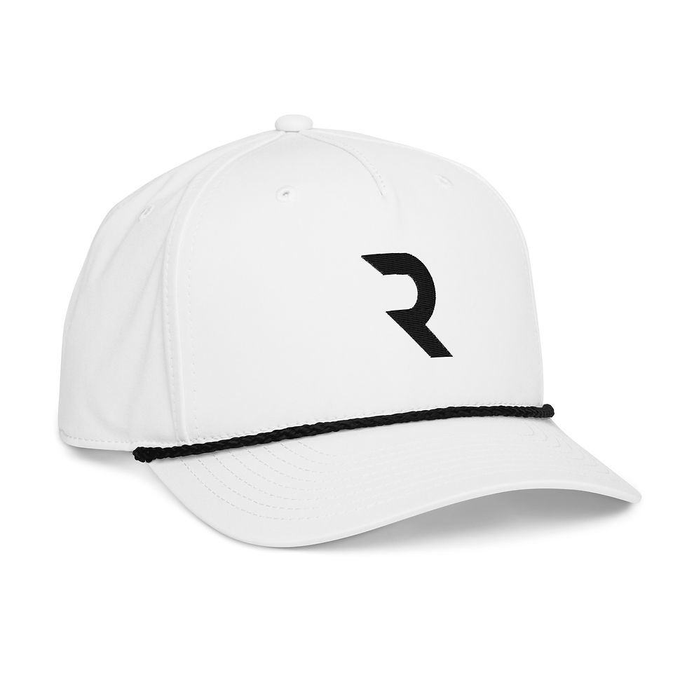 Thumbnail: Emblematic Rope Cap - Black on White
