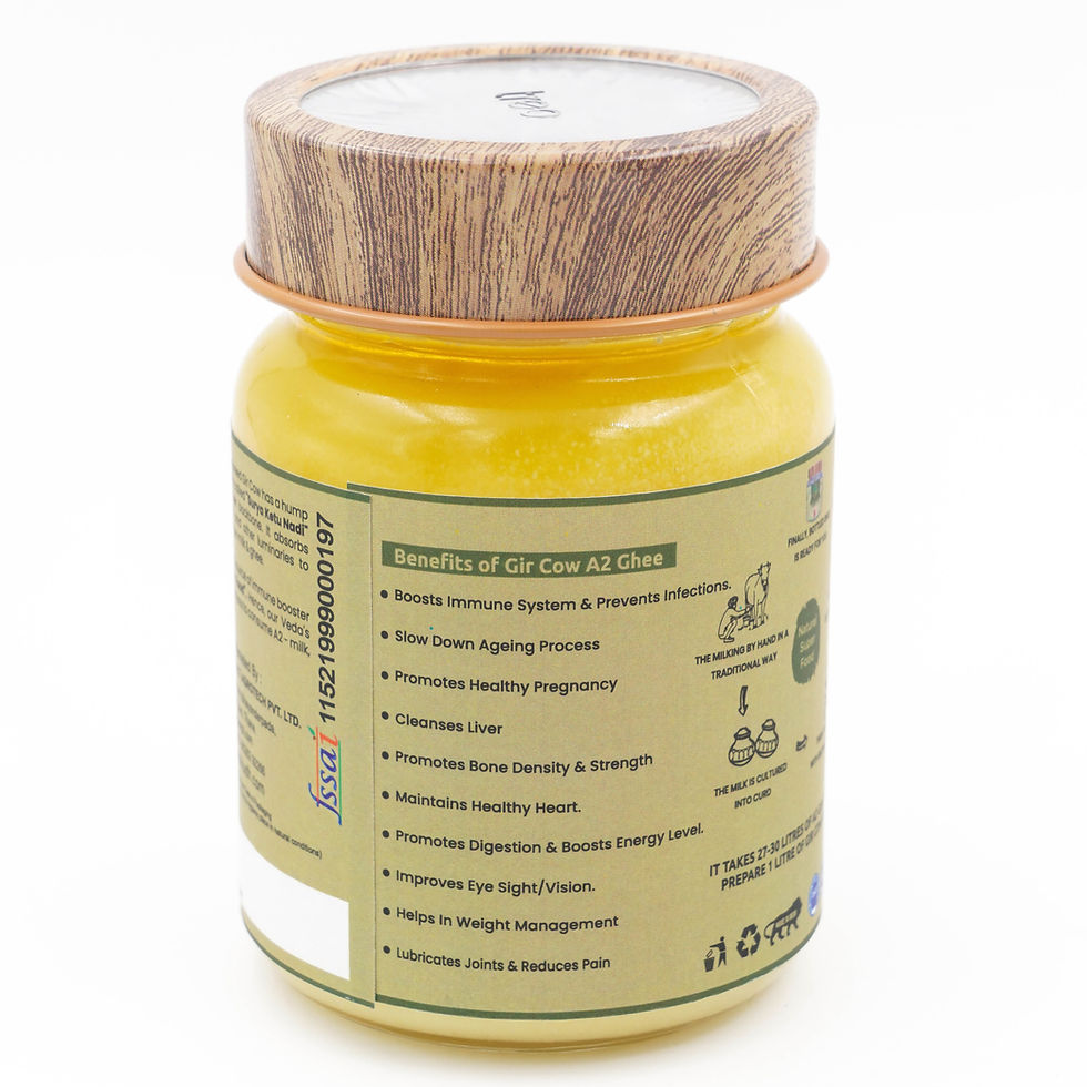 Thumbnail: A2 Gir Cow Ghee - Bilona Method (Glass Jar)-300 ml