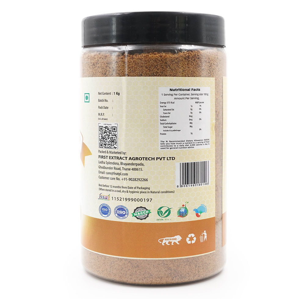 Thumbnail: Organic Jaggery Powder-500gms