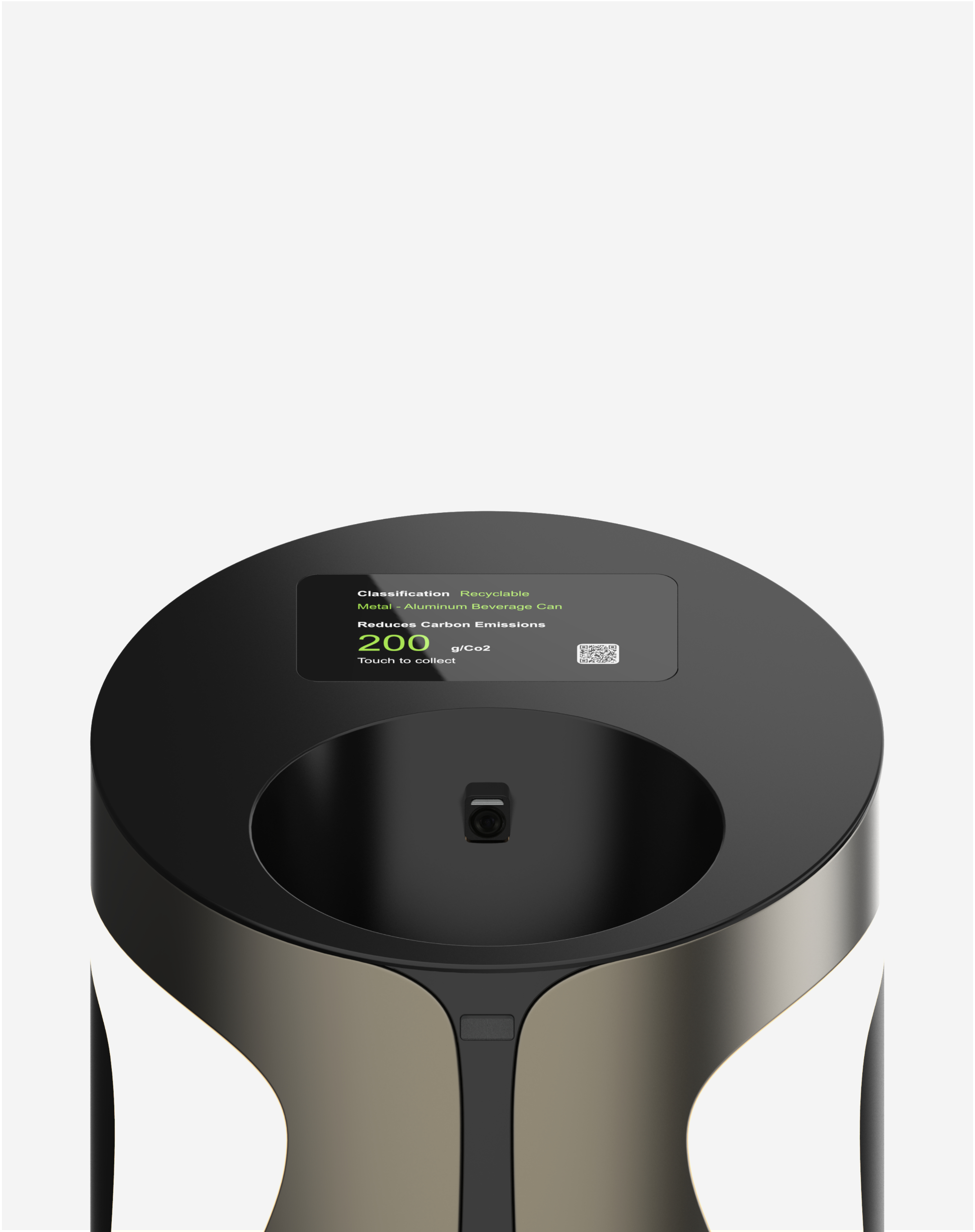 AI-Eco Sort Station — Industrial Design