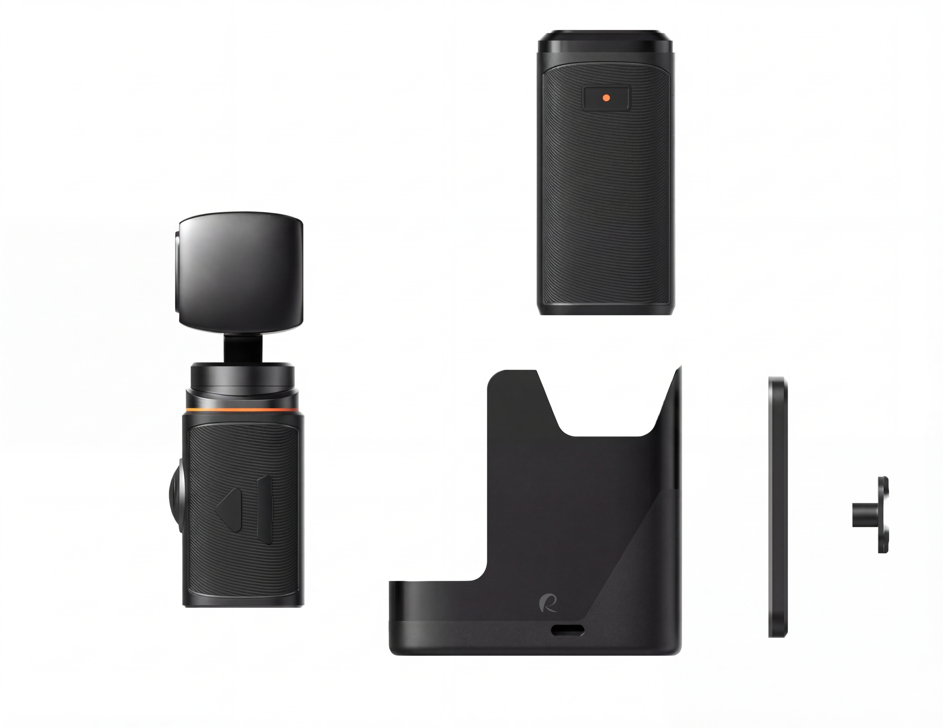 R Camera exploded product assembly