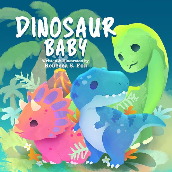 Dinosaur Baby Cover 8.5x8.5 Amazon.jpg