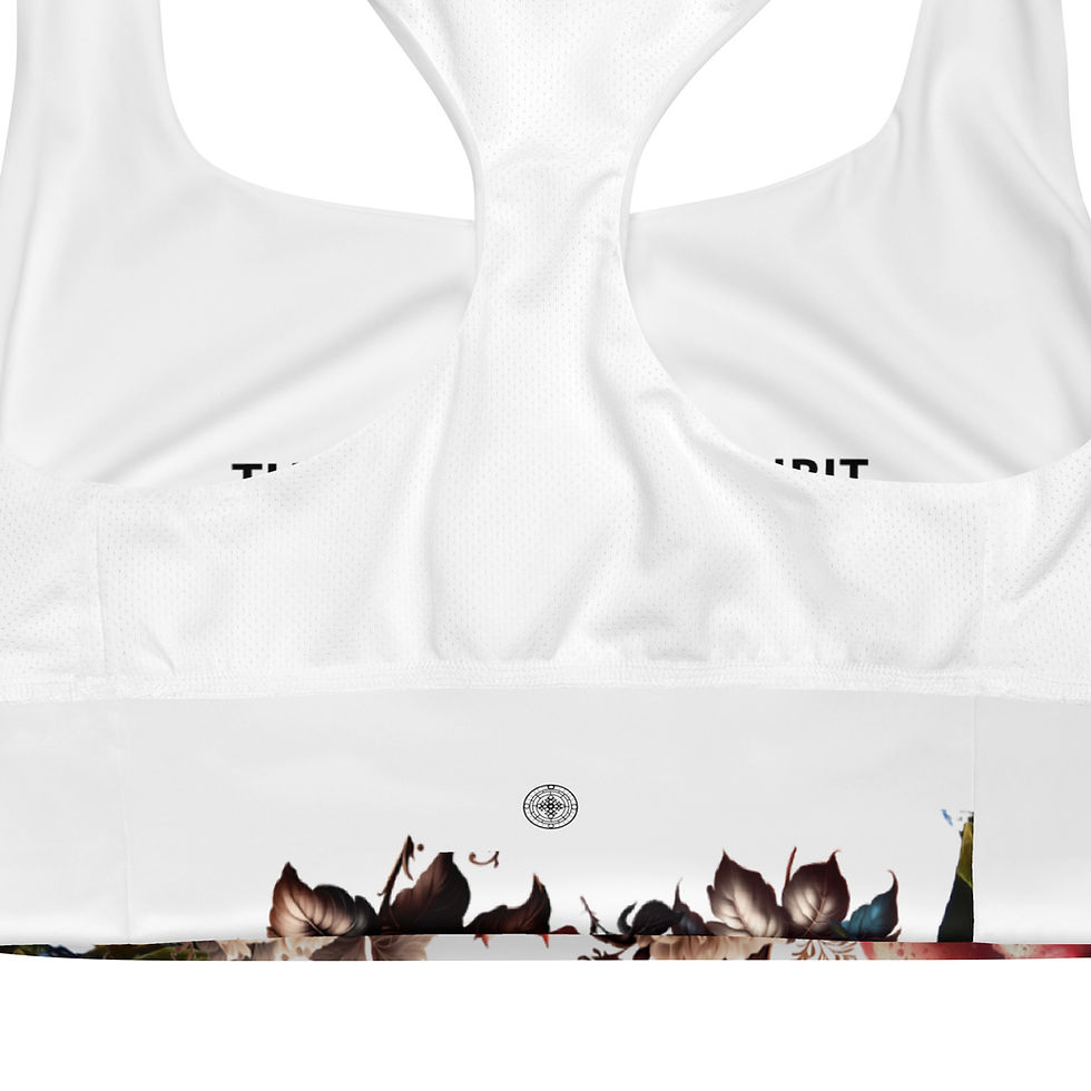 Thumbnail: FRUIT OF THE SPIRIT - Recycled Longline Sports Bra