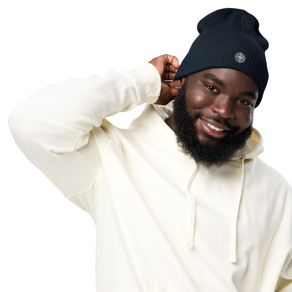 Thumbnail: Organic ribbed beanie