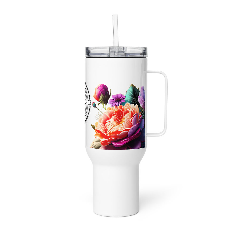 Thumbnail: FRUIT OF THE SPIRIT Travel mug with a handle