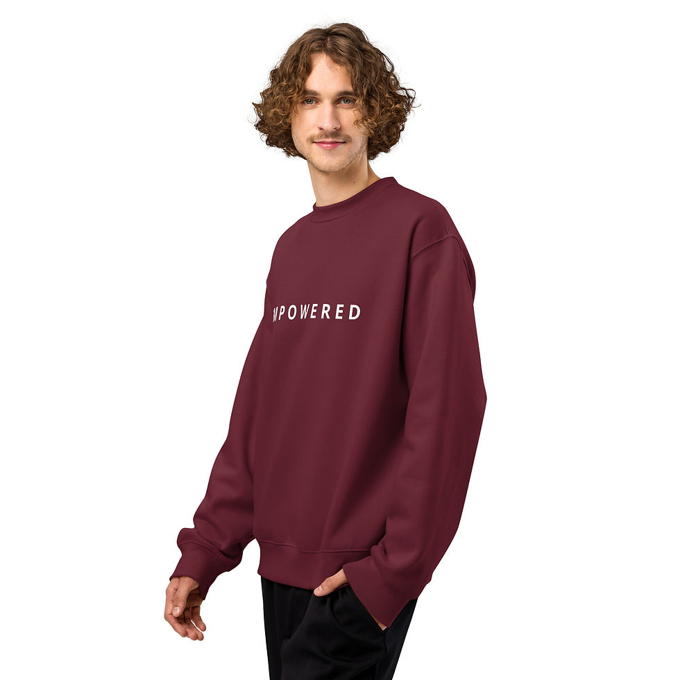 Thumbnail: Oversized heavyweight sweatshirt