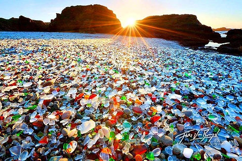 Glass Beach (Glass Beach, Fort Bragg, Ca