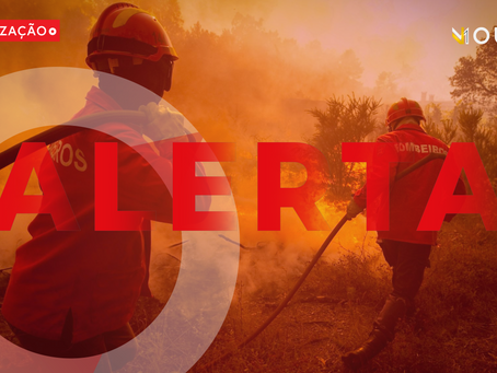 ALERTA: Incêndio rural em Pousadouros mobiliza bombeiros