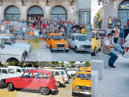 Tábua recebeu 47 amantes de Renault´s 4L rumo ao Caramulo Motorfestival