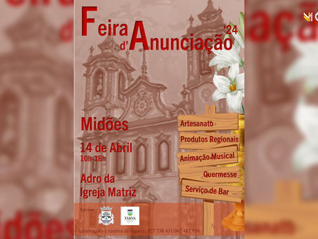 Paróquia de Midões traz a tradição da Feira da Anunciação no dia 14 de abril