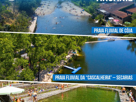Saiba quais | Arganil recebe galardão de Bandeira Azul nas suas praias fluviais