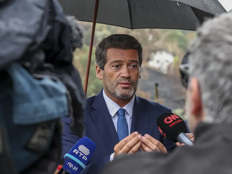André Ventura defende penas mais pesadas para os incendiários em Vila Nova de Oliveirinha