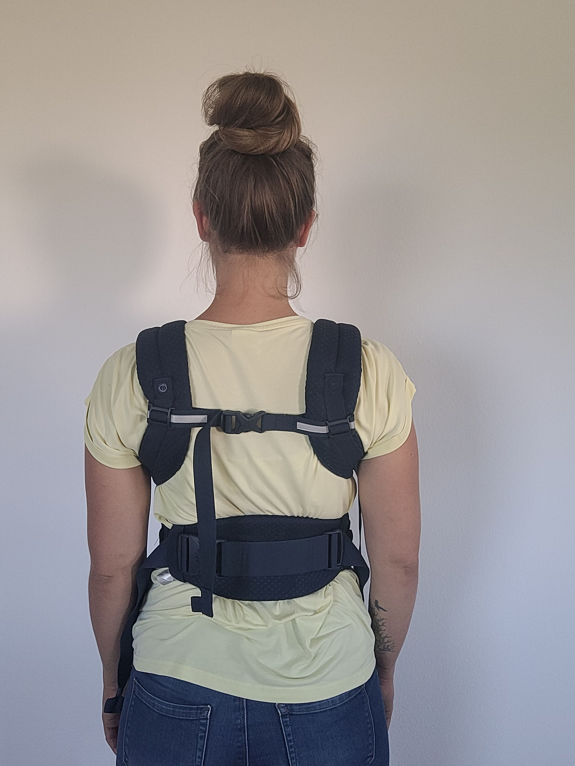 Test Ergobaby Omni Breeze Träger einstellen