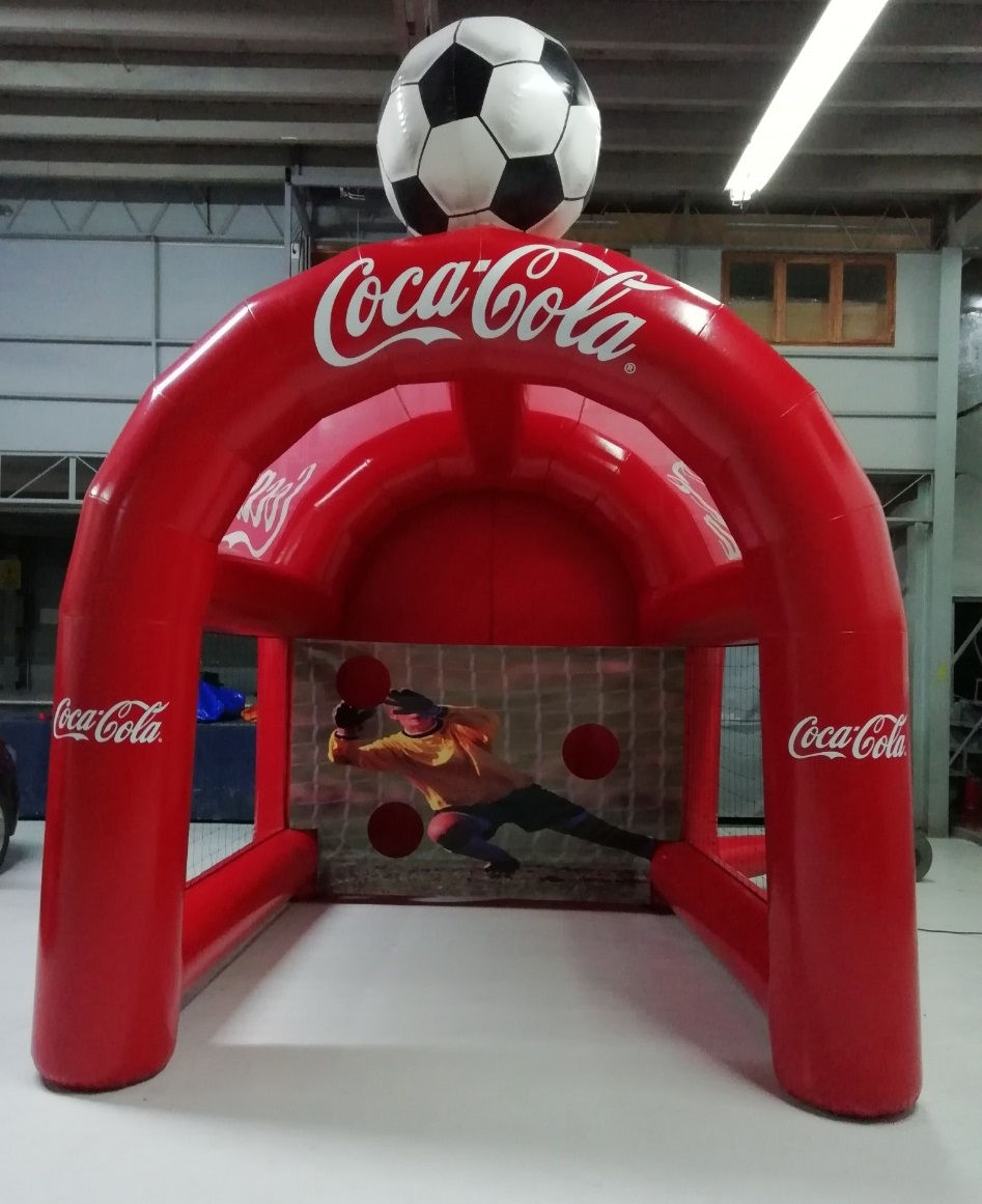 Portería inflable Tiragol