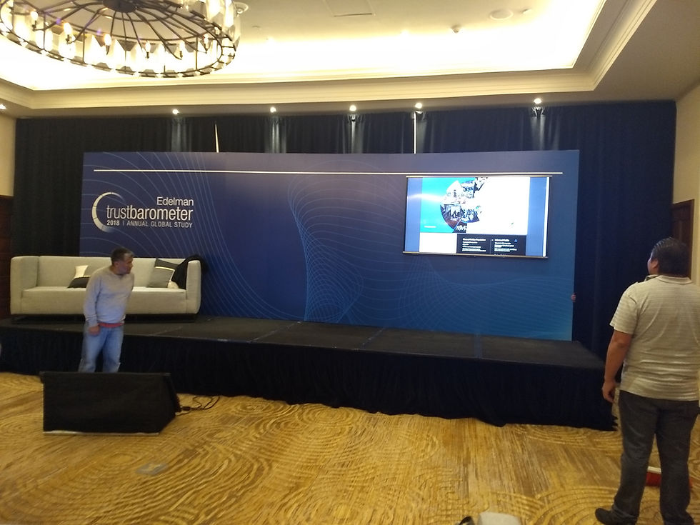 ESCENOGRAFIA CONVENCION