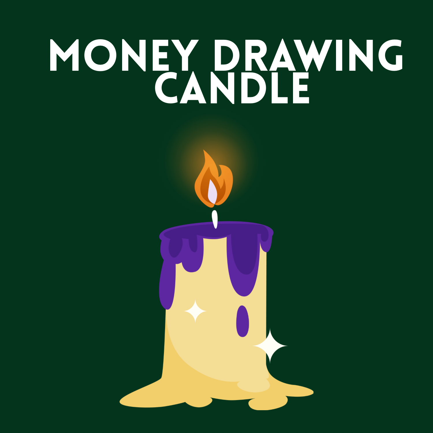 Money Drawing Candle