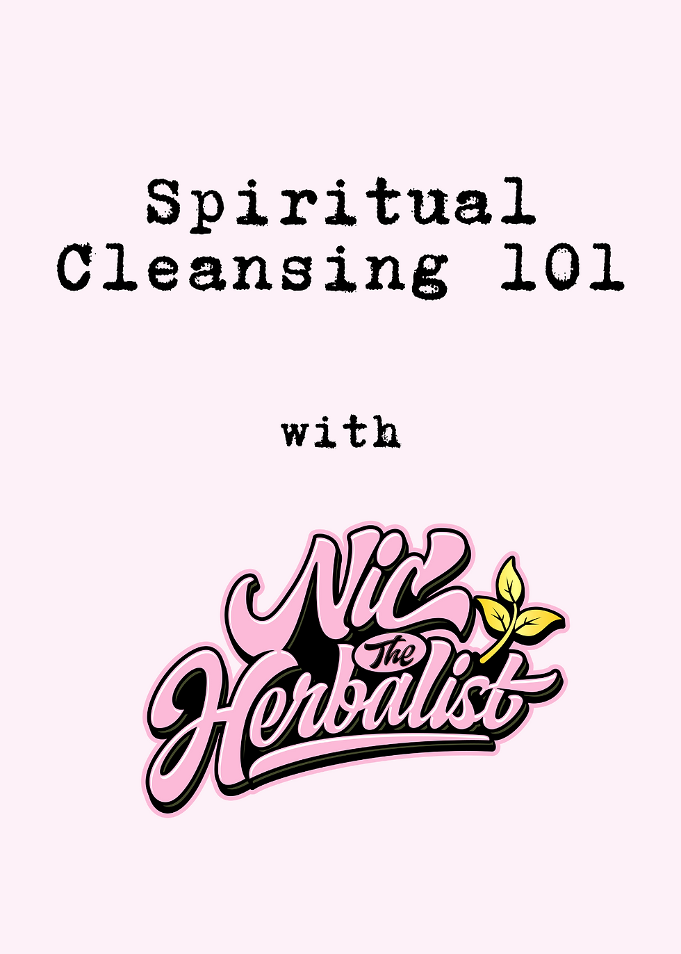 Spiritual Cleansing 101 E-Book