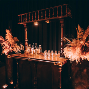 Luxe Whisky Bar op locatie