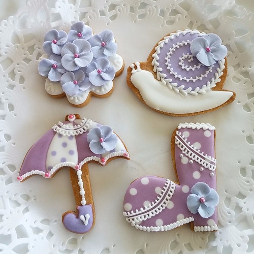 ゆら(5月)アイシングクッキー 大人アイシング（5・6月） | hirano-pan