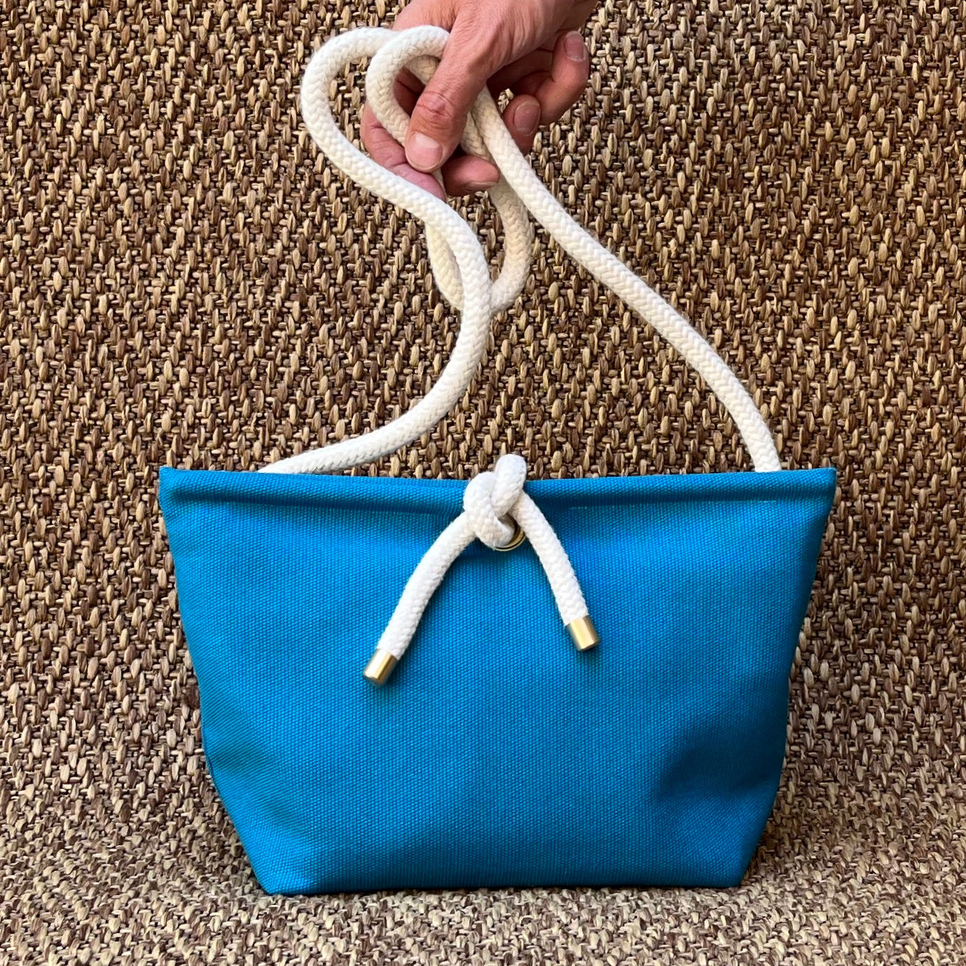 Petit Sac Charlotte - Bleu Azulejos
